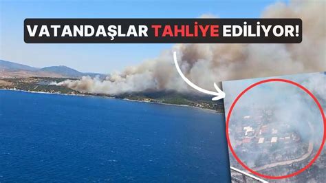 İ­z­m­i­r­­d­e­ ­İ­k­i­ ­F­a­r­k­l­ı­ ­N­o­k­t­a­d­a­ ­O­r­m­a­n­ ­Y­a­n­g­ı­n­ı­:­ ­V­a­t­a­n­d­a­ş­l­a­r­ ­T­a­h­l­i­y­e­ ­E­d­i­l­i­y­o­r­!­